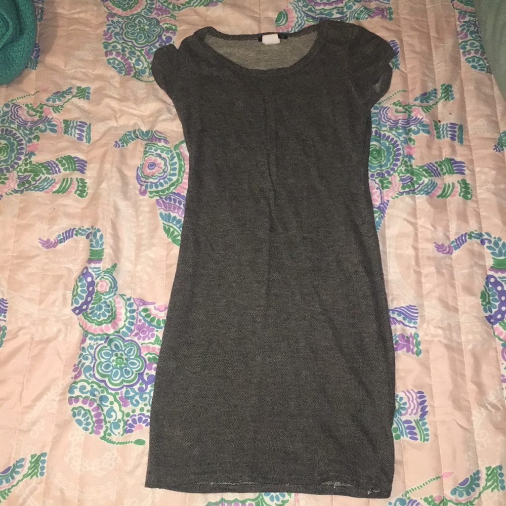 Grey Short Dress